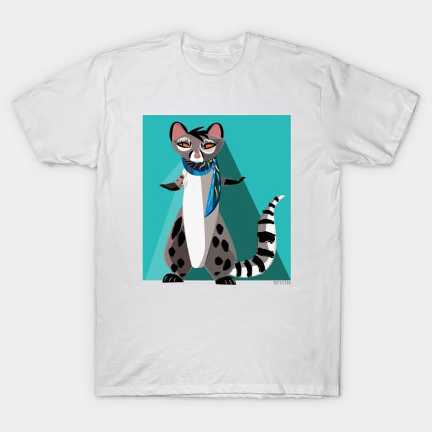 Fashionable Genet #2 T-Shirt by belettelepink